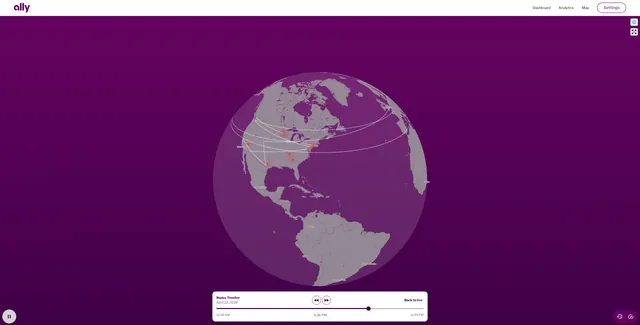 Fraud Monitoring Dashboard screenshot 3
